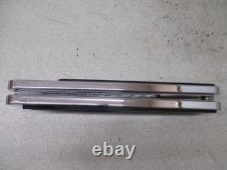 Baron Custom Accessories BA-7002-03 Long Flame Rider Floorboards Pair Used