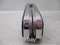 Baron Custom Accessories BA-7002-03 Long Flame Rider Floorboards Pair Used