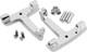 Bikers Choice 488720 Chrome Passenger Floorboard Bracket For Harley Davidson
