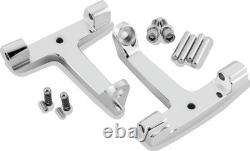 Bikers Choice 488720 Chrome Passenger Floorboard Bracket for Harley Davidson
