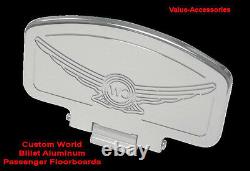 Billet Aluminum Passenger Floorboards, Kawasaki VN 1600 CL, #02-2762