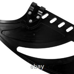 Black Blade Driver Passenger Floorboards For Harley Road Electra Glide 1986-2025
