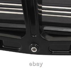 Black/Chrome Passenger Floorboard Mounting Brackets Foot Pegs For Touring 93-up