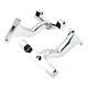 Brackets Support Chrome X Floorboards Passenger + 2-1/2 Harley Flt/ Touring