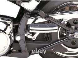 CCE Motorcycle Motorbike Adjustable Passenger Mini Floorboards Chrome FXR/FLST
