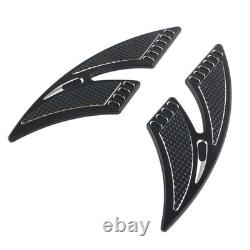 CNC Rear Passenger Floorboard Foot Pegs For Harley CVO Road Electra Glide FLHT