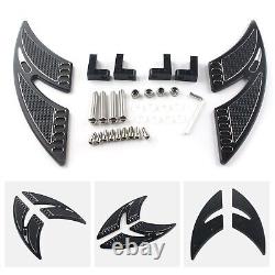 CNC Rear Passenger Floorboards Foot Pegs For Harley Touring 1993 + FLHTC FLHX