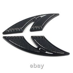 CNC Rear Passenger Floorboards Foot Pegs For Harley Touring 1993 + FLHTC FLHX