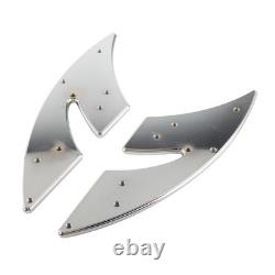 CNC Rear Passenger Floorboards Foot Pegs For Harley Touring 1993-up FLHTC FLHX