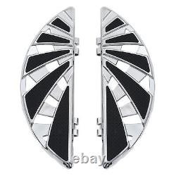 Chrome Driver Floorboard Footboard For Harley Electra Street Road Glide 86-23 US
