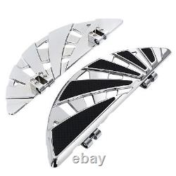 Chrome Driver Floorboard Footboard For Harley Electra Street Road Glide 86-23 US