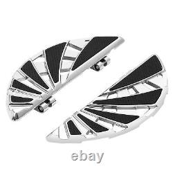 Chrome Driver Floorboard Footboard For Harley Electra Street Road Glide 86-23 US