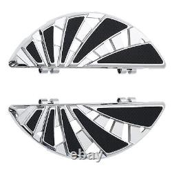 Chrome Driver Floorboard Footboard For Harley Electra Street Road Glide 86-23 US