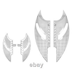 Chrome Driver Passenger Floorboards Foot Peg For Harley Road Electra Glide 86-23