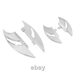 Chrome Driver Passenger Floorboards Foot Peg For Harley Road Electra Glide 86-23