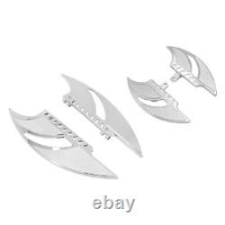 Chrome Driver Passenger Floorboards Foot Peg For Harley Road Electra Glide 86-23