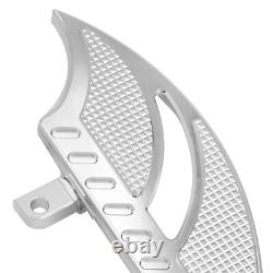 Chrome Driver Passenger Floorboards Foot Peg For Harley Road Electra Glide 86-23