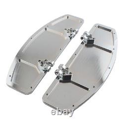 Chrome Driver Stretched Floorboards Footboard For Harley Street Glide Road King