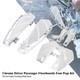 Chrome Footpegs Driver Passenger Floorboards Kit For Harley Touring Dyna Softail