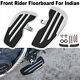 Chrome Front Footrest Pedal For Indian Scout Bobber Driver Floorboards Footpeg
