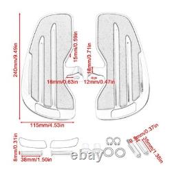 Chrome Front Rider Floorboards For Indian Scout/Bobber/Sixty/Twenty/Rogue Driver