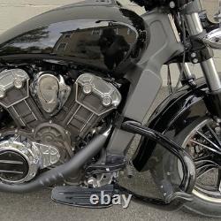 Chrome Front Rider Floorboards For Indian Scout/Bobber/Sixty/Twenty/Rogue Driver