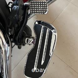 Chrome Front Rider Floorboards For Indian Scout/Bobber/Sixty/Twenty/Rogue Driver