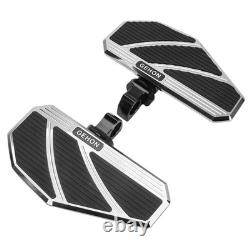 Chrome Front Rider Floorboards For Indian Scout/Bobber/Sixty/Twenty/Rogue Driver