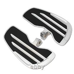 Chrome Front Rider Floorboards For Indian Scout/Bobber/Sixty/Twenty/Rogue Driver