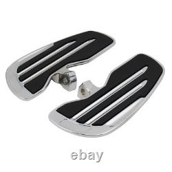 Chrome Front Rider Floorboards For Indian Scout/Bobber/Sixty/Twenty/Rogue Driver