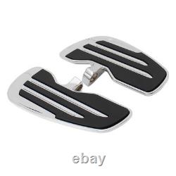 Chrome Front Rider Floorboards For Indian Scout/Bobber/Sixty/Twenty/Rogue Driver