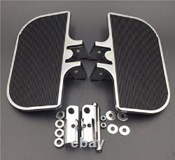 Chrome Mini Floorboards for Harley-Davidson Electra Glide & Softail Models