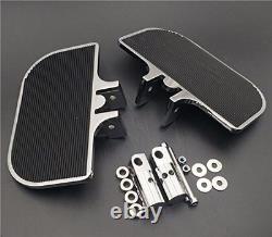 Chrome Mini Floorboards for Harley-Davidson Electra Glide & Softail Models