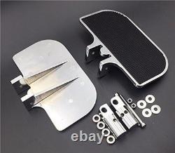 Chrome Mini Floorboards for Harley-Davidson Electra Glide & Softail Models