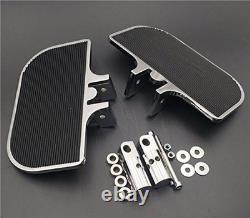 Chrome Mini Floorboards for Harley-Davidson Electra Glide & Softail Models