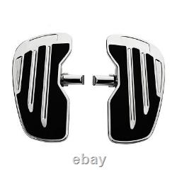 Chrome Motorcycle Rear Passenger Floorboards For Indian Scout Sixty 2016-2022