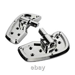 Chrome Motorcycle Rear Passenger Floorboards For Indian Scout Sixty 2016-2022