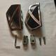 Chrome Motorcycle Rider Driver Floorboards Foot Pegs Pedals With Hardware