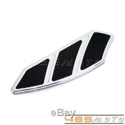 Chrome Motorcycle Rider Footpeg Foot Board Floorboard For Harley Touring Sotail