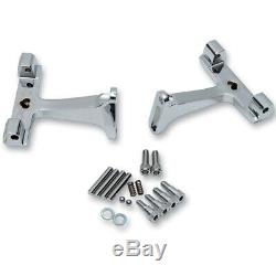 Chrome Passenger Floorboard Mount Kit 1997 & Newer Harley-Davidson Touring