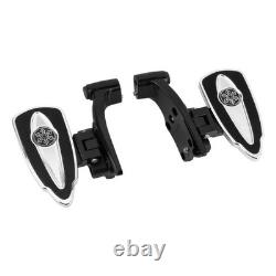 Chrome Passenger Floorboards Pad For Indian Springfield Chieftain Dark Horse