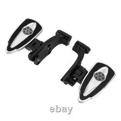 Chrome Passenger Floorboards Pad For Indian Springfield Chieftain Dark Horse