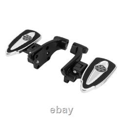 Chrome Passenger Floorboards Pad For Indian Springfield Chieftain Dark Horse