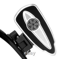 Chrome Passenger Floorboards Pad For Indian Springfield Chieftain Dark Horse