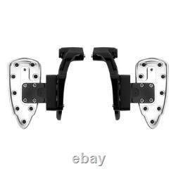 Chrome Passenger Floorboards Pad For Indian Springfield Chieftain Dark Horse