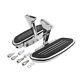 Chrome Passenger Foot Floorboard Fit For Harley Touring 1993-24 Pegstreamliner