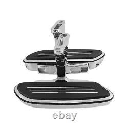 Chrome Passenger Foot FloorBoard Fit For Harley Touring 1993-24 Pegstreamliner