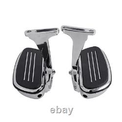 Chrome Passenger Foot FloorBoard Fit For Harley Touring 1993-24 Pegstreamliner