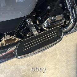 Chrome Passenger Foot FloorBoard Fit For Harley Touring 1993-24 Pegstreamliner