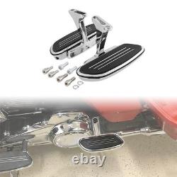Chrome Passenger Foot FloorBoard Fit For Harley Touring 1993-24 Pegstreamliner
